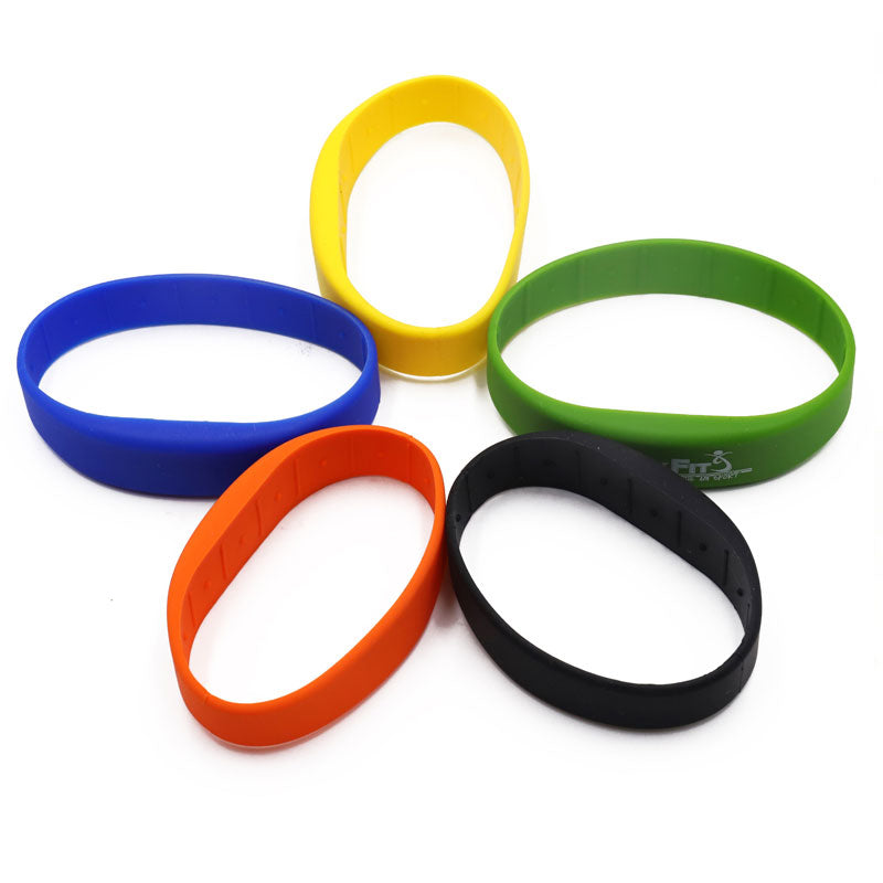 Premium RFID Silikon-Armband (inkl. Laser-Logo)
