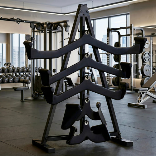 Gymbandit ErgoPro Komplett-Set: 5 Ergonomische Zuggriffe inkl. Studio-Rack